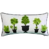 Outdoor Potted Topiary Decorative Pillow 1 Outdoor Potted Topiary Decorative Pillow -Throw Pillows Discount 3030591040 RLLD 1