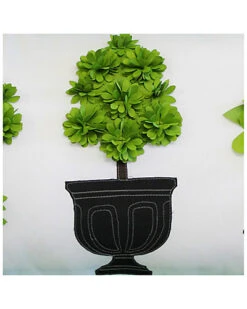 Outdoor Potted Topiary Decorative Pillow -Throw Pillows Discount 3030591040 RLLD 4