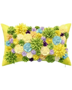 Floral Bouquet Indoor/Outdoor Decorative Pillow