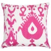 Oversized Ikat Embroidered Pillow -Throw Pillows Discount 3030591052 RLLD 1