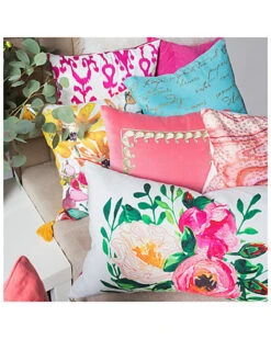 Oversized Ikat Embroidered Pillow 8 Oversized Ikat Embroidered Pillow -Throw Pillows Discount 3030591052 RLLD 3