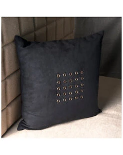 Micro-Suede Grommeted Pillow -Throw Pillows Discount 3030591056 RLLD 4