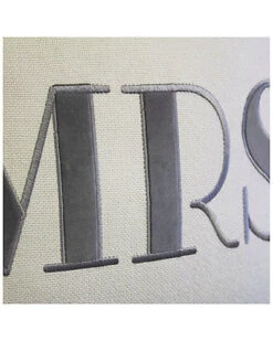 Celebrations Embroidered Mrs Decorative Pillow 10 Celebrations Embroidered Mrs Decorative Pillow -Throw Pillows Discount 3030591080 RLLD 4