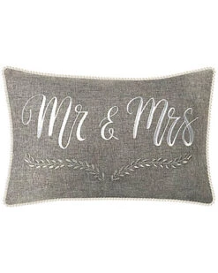 Celebrations "Mr & Mrs" Decorative Pillow