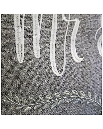 Celebrations "Mr & Mrs" Decorative Pillow 6 Celebrations "Mr & Mrs" Decorative Pillow - Image 4