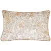 Celebrations Metallic Floral Decorative Pillow