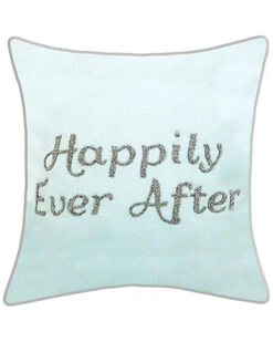 Celebrations Beaded "Happily Ever After" Decorative Pillow