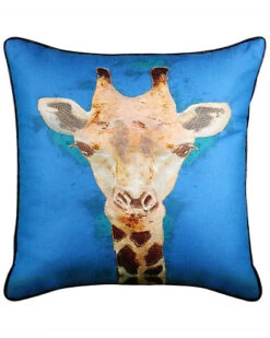 Giraffe Reversible Decorative Pillow