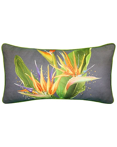 Bird Of Paradise Embroidered Decorative Pillow 3 Bird Of Paradise Embroidered Decorative Pillow