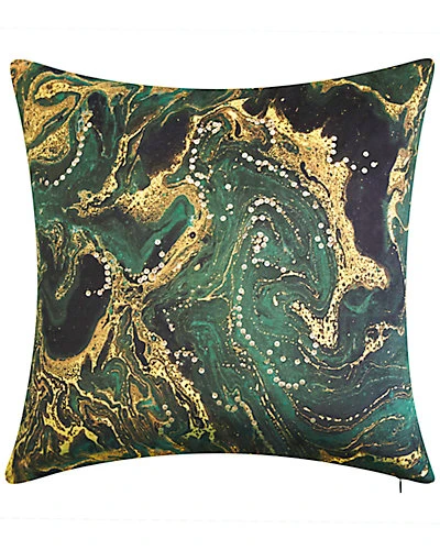Malachite Crystal Decorative Throw Pillow 3 Malachite Crystal Decorative Throw Pillow