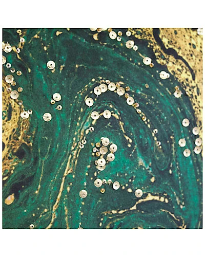 Malachite Crystal Decorative Throw Pillow 5 Malachite Crystal Decorative Throw Pillow - Image 3