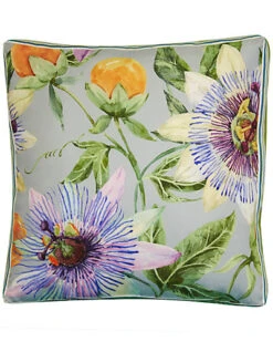 Pretty Protea Ribbon Indoor/Outdoor Decorative Pillow