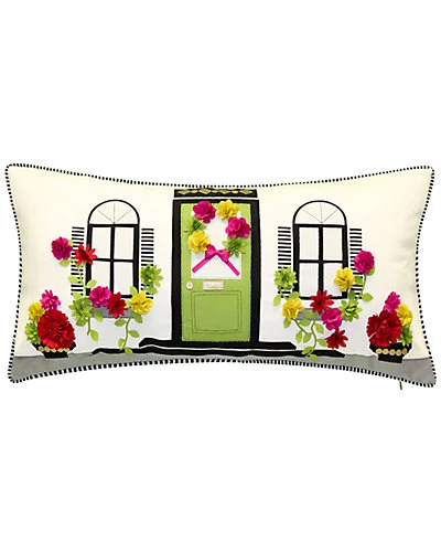Dimensional Flowers Home Indoor/Outdoor Decorative Pillow 3 Dimensional Flowers Home Indoor/Outdoor Decorative Pillow