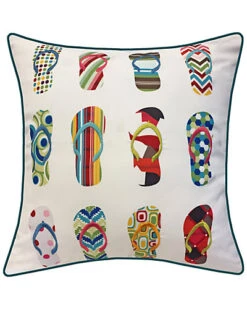 Flip Flops Indoor & Outdoor Decorative Pillow