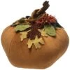 Velvet Harvest Pumpkin Pillow -Throw Pillows Discount 3030723400 RLLD 1