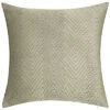 Velvet Embroidered Chevron Decorative Pillow