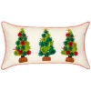 Indoor/Outdoor Holiday Potted Christmas Trees Decorative Pillow -Throw Pillows Discount 3030723419 RLLD 1