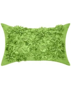 Floral Bouquet Dimensional Indoor & Outdoor Lumbar Decorative Pillow