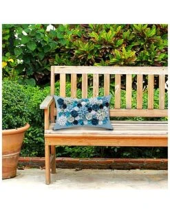 Indoor/Outdoor Floral Bouquet Dimensional Lumbar Decorative Pillow -Throw Pillows Discount 3030966164 RLLD 4