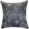 Indoor/Outdoor Fine Line Embroidered Floral Decorative Pillow -Throw Pillows Discount 3030966166 RLLD 1