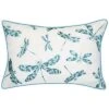 Indoor & Outdoor Embroidered Dragonflies Decorative Pillow -Throw Pillows Discount 3030966168 RLLD 1