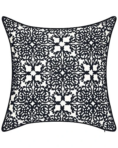 Indoor/Outdoor Embroidered Lace Decorative Pillow 3 Indoor/Outdoor Embroidered Lace Decorative Pillow