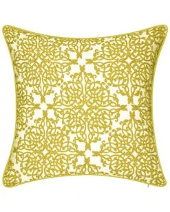 Indoor & Outdoor Embroidered Lace Decorative Pillow
