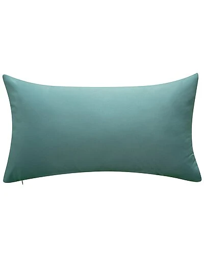 Indoor/Outdoor Dramatic Peacock Lumbar Decorative Pillow 4 Indoor/Outdoor Dramatic Peacock Lumbar Decorative Pillow - Image 2