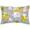 Indoor/Outdoor Dimensional Hydrangea Lumbar Decorative Pillow
