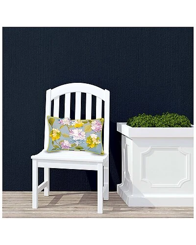 Indoor/Outdoor Dimensional Hydrangea Lumbar Decorative Pillow 6 Indoor/Outdoor Dimensional Hydrangea Lumbar Decorative Pillow - Image 4