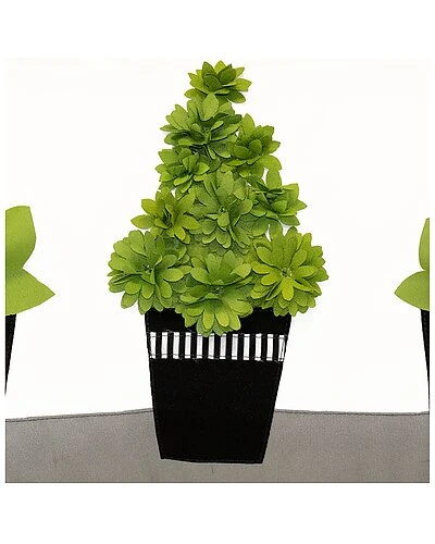 Indoor/Outdoor Modern Dimensional Topiary Decorative Pillow 5 Indoor/Outdoor Modern Dimensional Topiary Decorative Pillow - Image 3