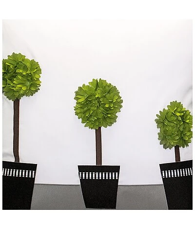 Set Of 2 Indoor/Outdoor Modern Dimensional Topiary Decorative Pillows 5 Set Of 2 Indoor/Outdoor Modern Dimensional Topiary Decorative Pillows - Image 3