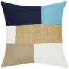 Indoor/Outdoor Colorblock Raffia Reversible Decorative Pillow -Throw Pillows Discount 3030966213 RLLD 1