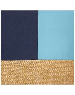 Indoor/Outdoor Colorblock Raffia Reversible Decorative Pillow 8 Indoor/Outdoor Colorblock Raffia Reversible Decorative Pillow -Throw Pillows Discount 3030966213 RLLD 3