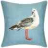 Indoor/Outdoor Watercolor Seagull Decorative Pillow -Throw Pillows Discount 3030966216 RLLD 1
