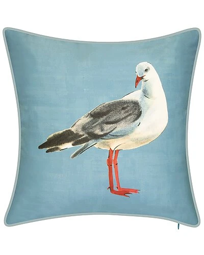 Indoor/Outdoor Watercolor Seagull Decorative Pillow 3 Indoor/Outdoor Watercolor Seagull Decorative Pillow
