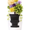 Outdoor Floral Bouquet Door Stopper