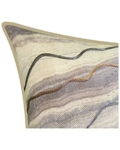 Corded Marble Lumbar Decorative Pillow -Throw Pillows Discount 3050098884 RLLD 5