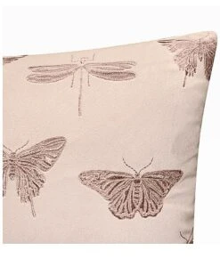Broidered Butterflies And Moths / Zippered Shell Decorative Pillow 10 Broidered Butterflies And Moths / Zippered Shell Decorative Pillow -Throw Pillows Discount 3050098904 RLLD 4