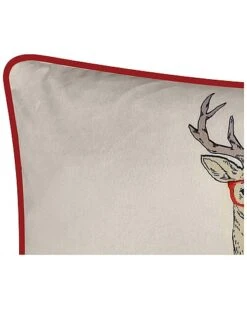 @Home Mr & Mrs Reindeer Christmas Decorative Pillow 12 @Home Mr & Mrs Reindeer Christmas Decorative Pillow -Throw Pillows Discount 3050098927 RLLD 5