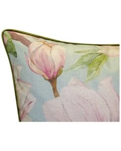 New York Botanical Garden Watercolor Magnolia Pillow -Throw Pillows Discount 3050098938 RLLD 4