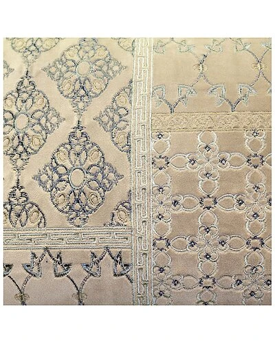 Velvet Patchwork Embroidered Lumbar Decorative Pillow 5 Velvet Patchwork Embroidered Lumbar Decorative Pillow - Image 3