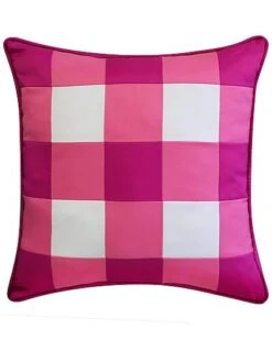 Outdoor Gingham Decorative Pillow