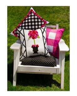 Outdoor Gingham Decorative Pillow -Throw Pillows Discount 3050268674 RLLD 6