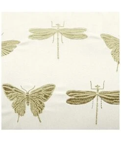 Broidered Butterflies And Moths / Zippered Shell Pillow -Throw Pillows Discount 3050509682 RLLD 3