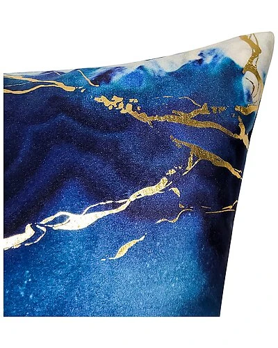Velvet Geode Metallic Lumbar Decorative Pillow 6 Velvet Geode Metallic Lumbar Decorative Pillow - Image 4