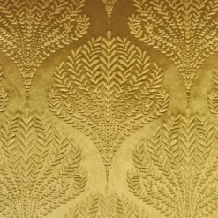 20"x20" Oversize Embossed Fan Velvet Square Throw Pillow - Edie@Home