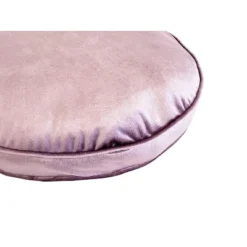 17" Panne Velvet Round Throw Pillow Pink - Edie@Home: Luxury Indoor Decor, Glam Style, Zippered, Polyester Fill -Throw Pillows Discount GUEST 0f0b31e1 b66d 4726 93b7 dde9872097dd