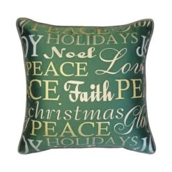 20"x20" Oversize Holiday Typog Square Throw Pillow Cover - Edie@Home -Throw Pillows Discount GUEST 1a194812 123d 493d 8f6f 0c150b9bce31