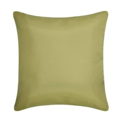 18" X 18" Fine Line Embroidered Floral Decorative Patio Throw Pillow - Edie@Home